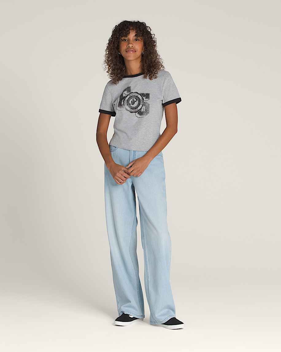 Sirelle 5 Pocket Denim Puddle Pants - 3