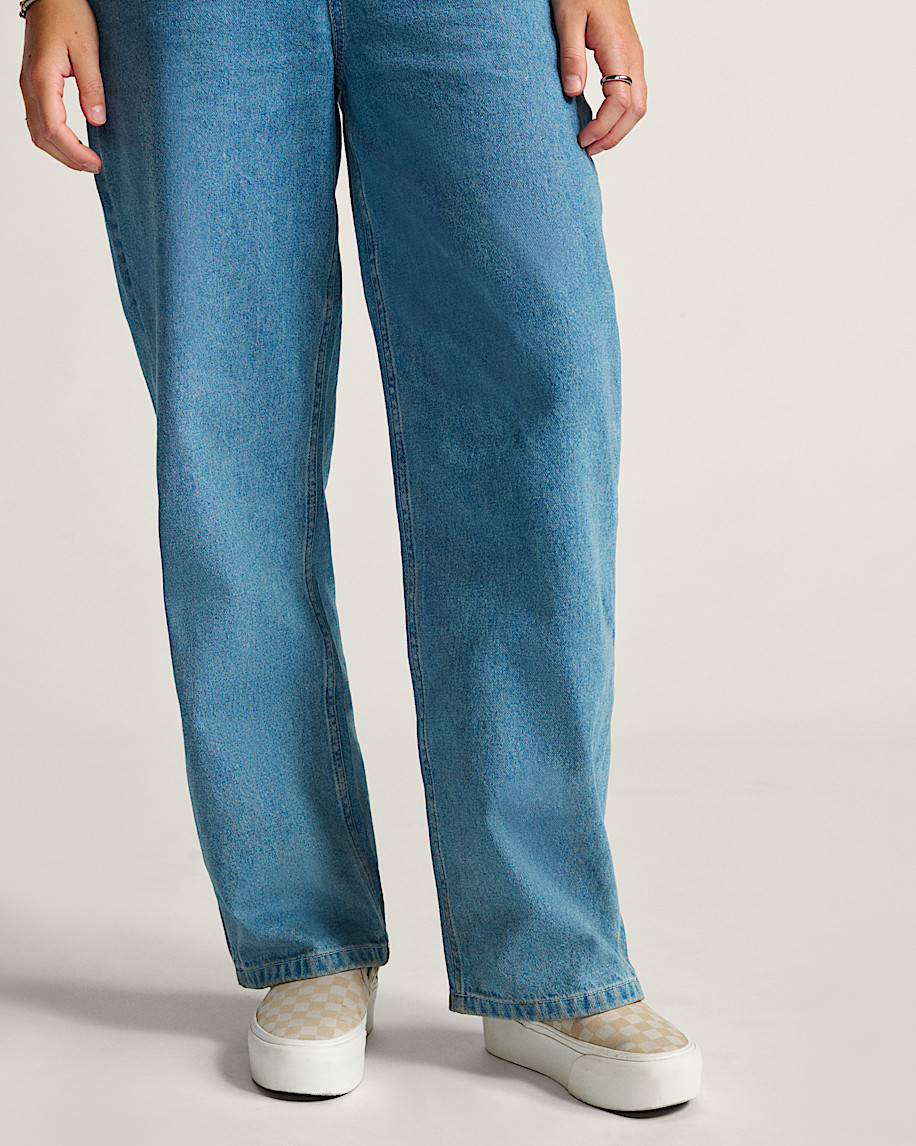 Classic Slip-On Platform Checkerboard Shoe - 5