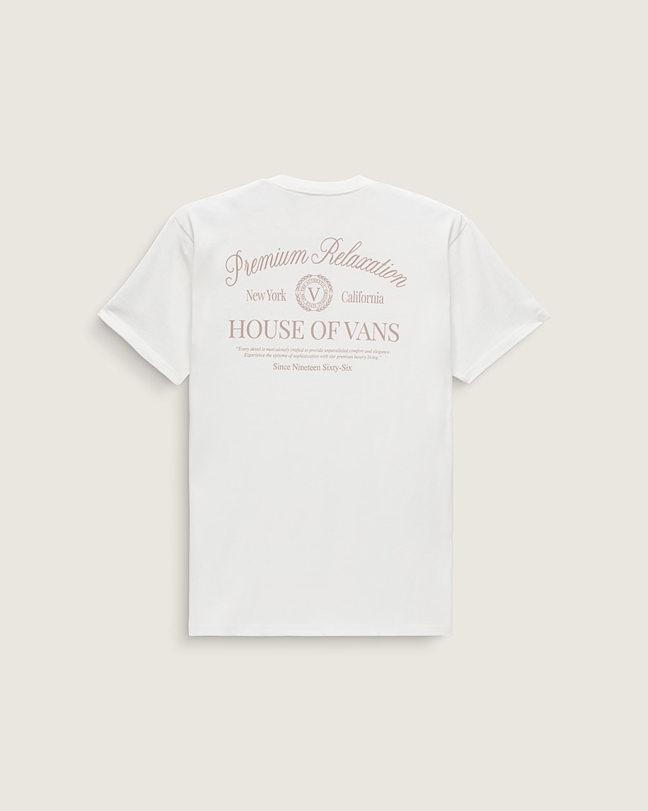 Relaxation TShirt VANS White FLATLAY