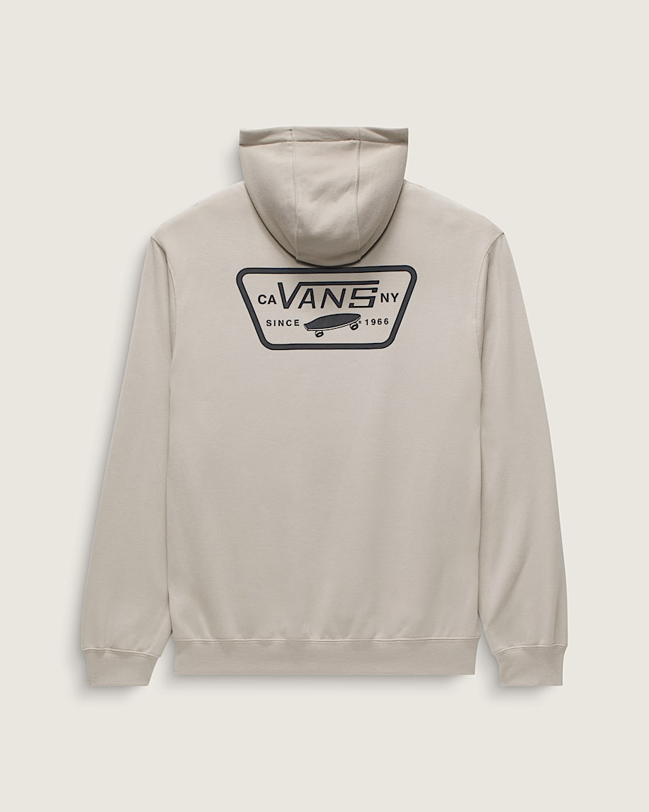 Full Patch Pullover Hoodie VANS London Fog Grey FLATLAY