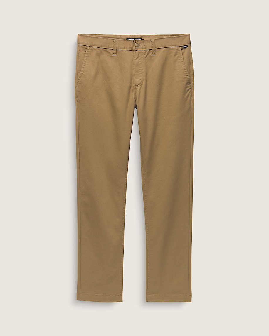 Authentic Chino Slim Pants VANS Dirt Brown FLATLAY