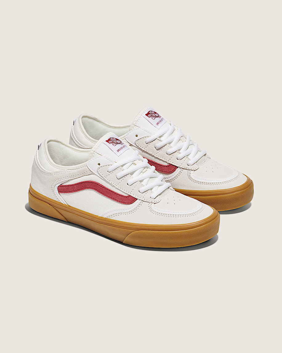 Skate Rowley Shoe VANS White  Red  Gum ALT1