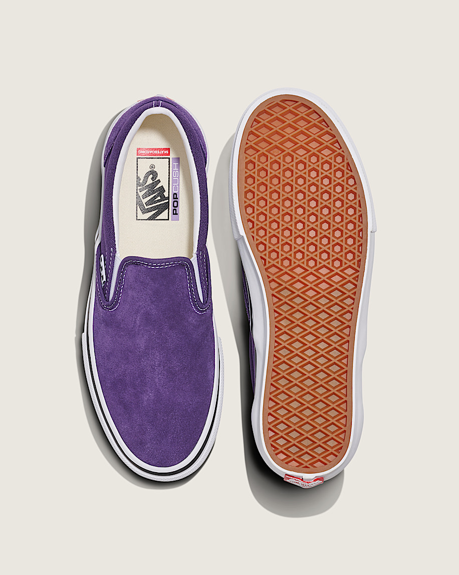 Skate SlipOn Shoe VANS Purple ALT2