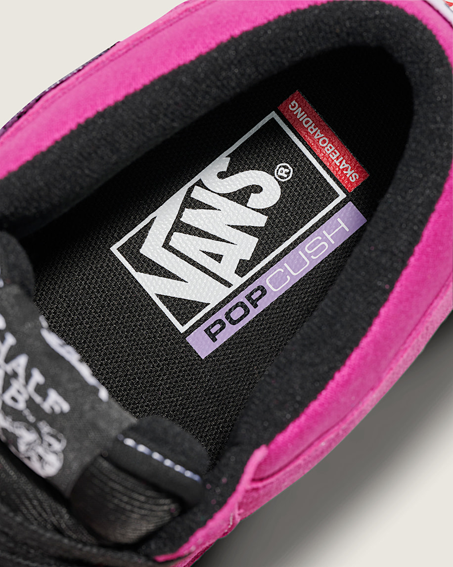Skate Half Cab Shoe VANS Hot Pink  Black ALT4