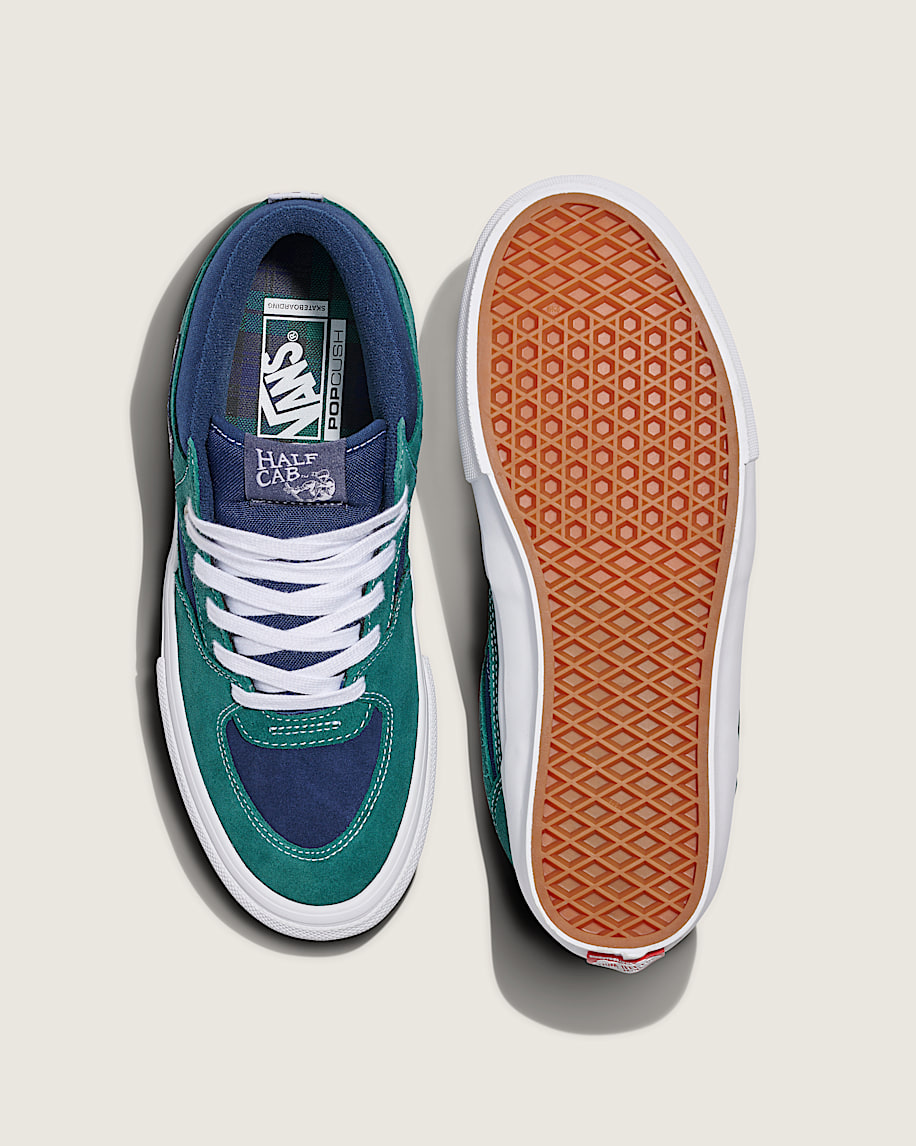 Skate Half Cab Shoe VANS Blue  Green ALT2