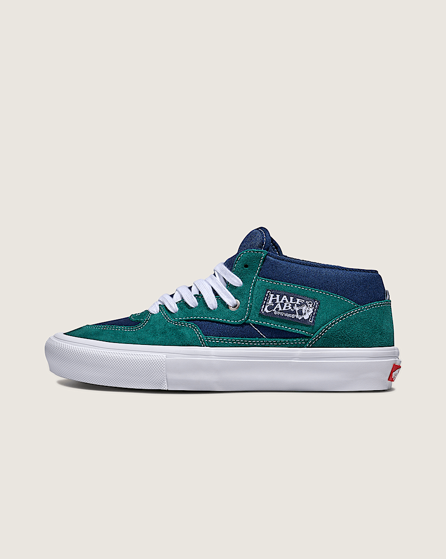 Skate Half Cab Shoe VANS Blue  Green HERO