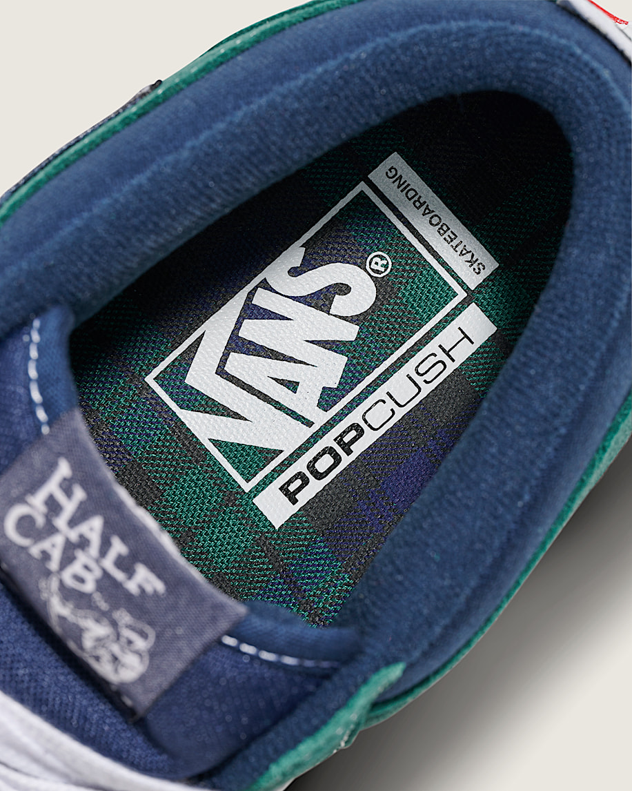 Skate Half Cab Shoe VANS Blue  Green ALT4