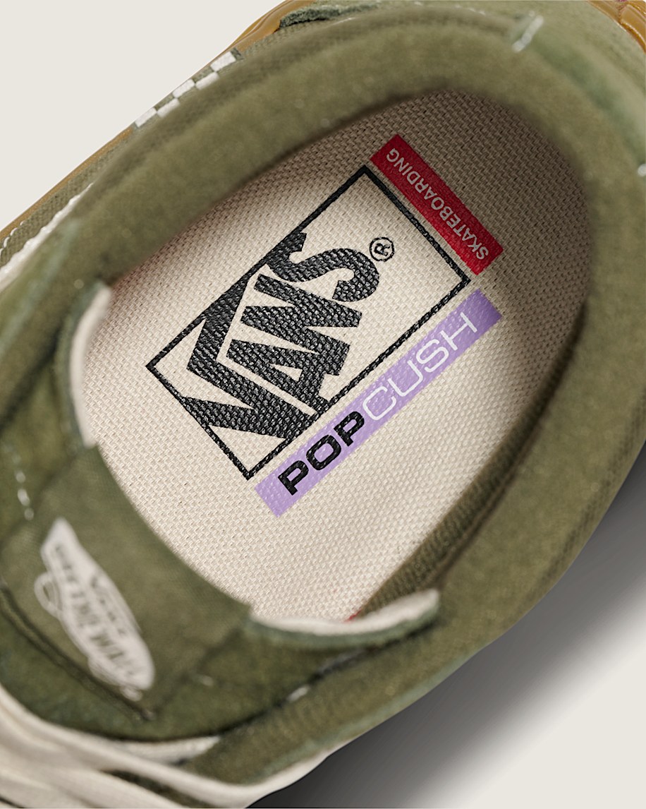 Skate Sk8Hi Shoe VANS Grape Leaf Green  Gum ALT4