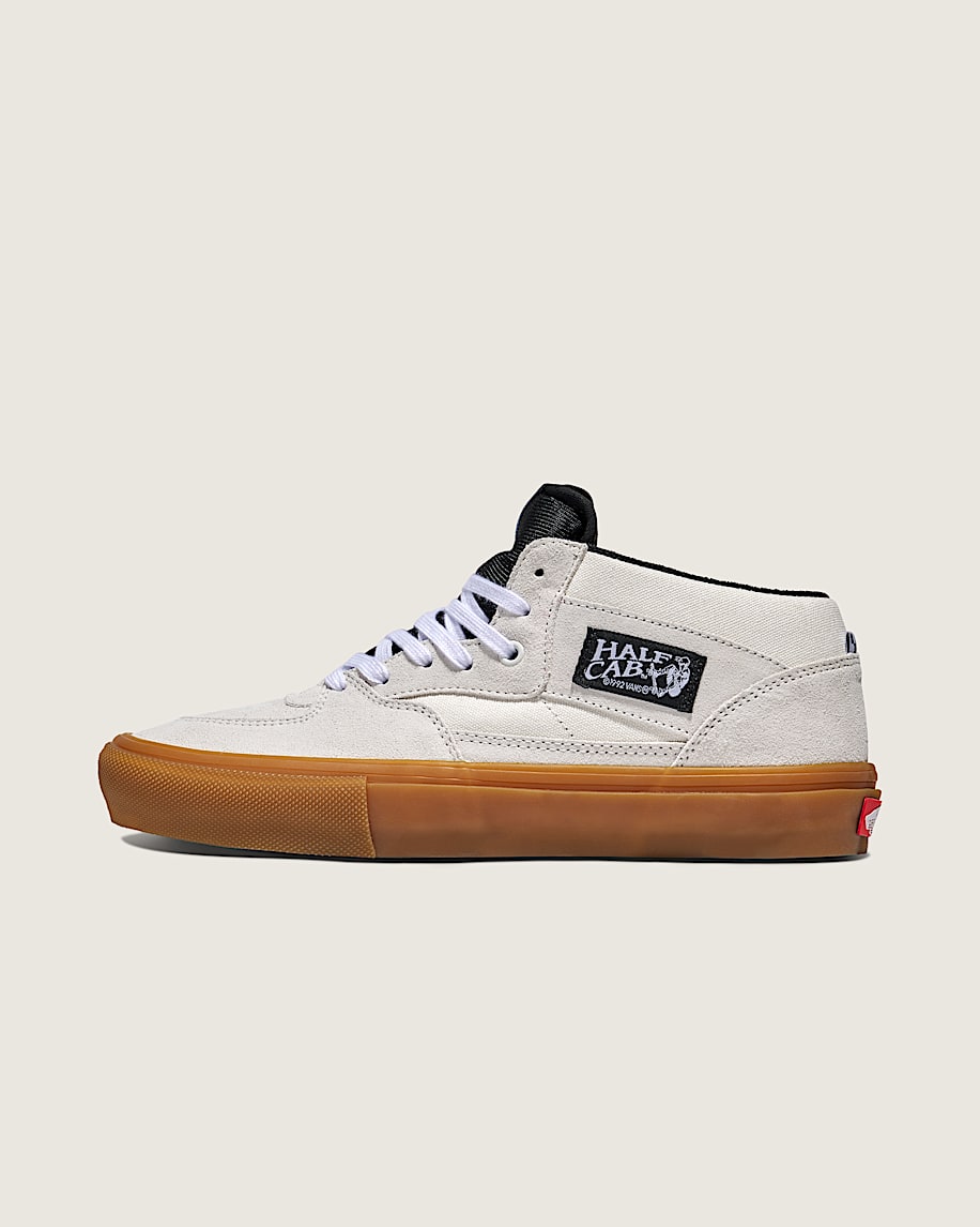 Skate Half Cab Shoe VANS Antique White  Gum HERO