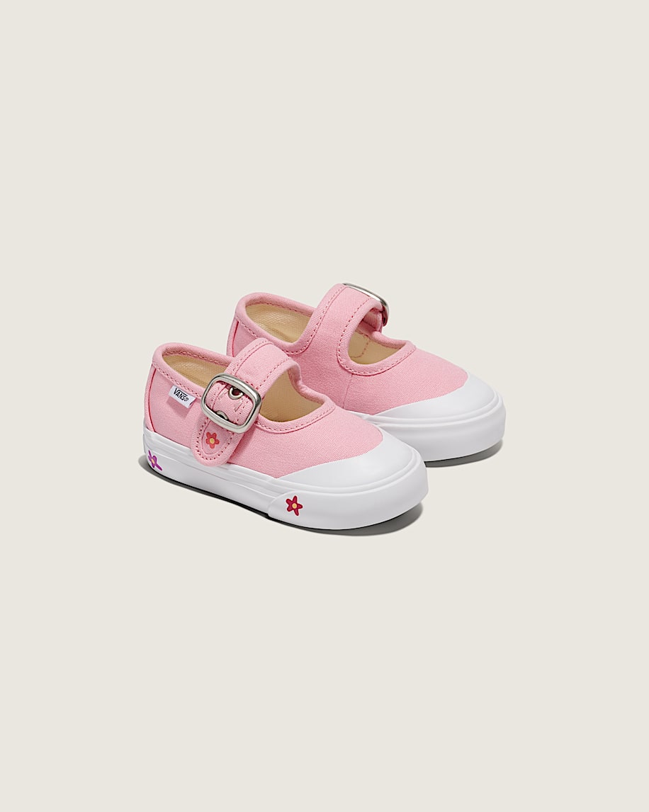 Toddler Mary Jane Flower Shoe - 2