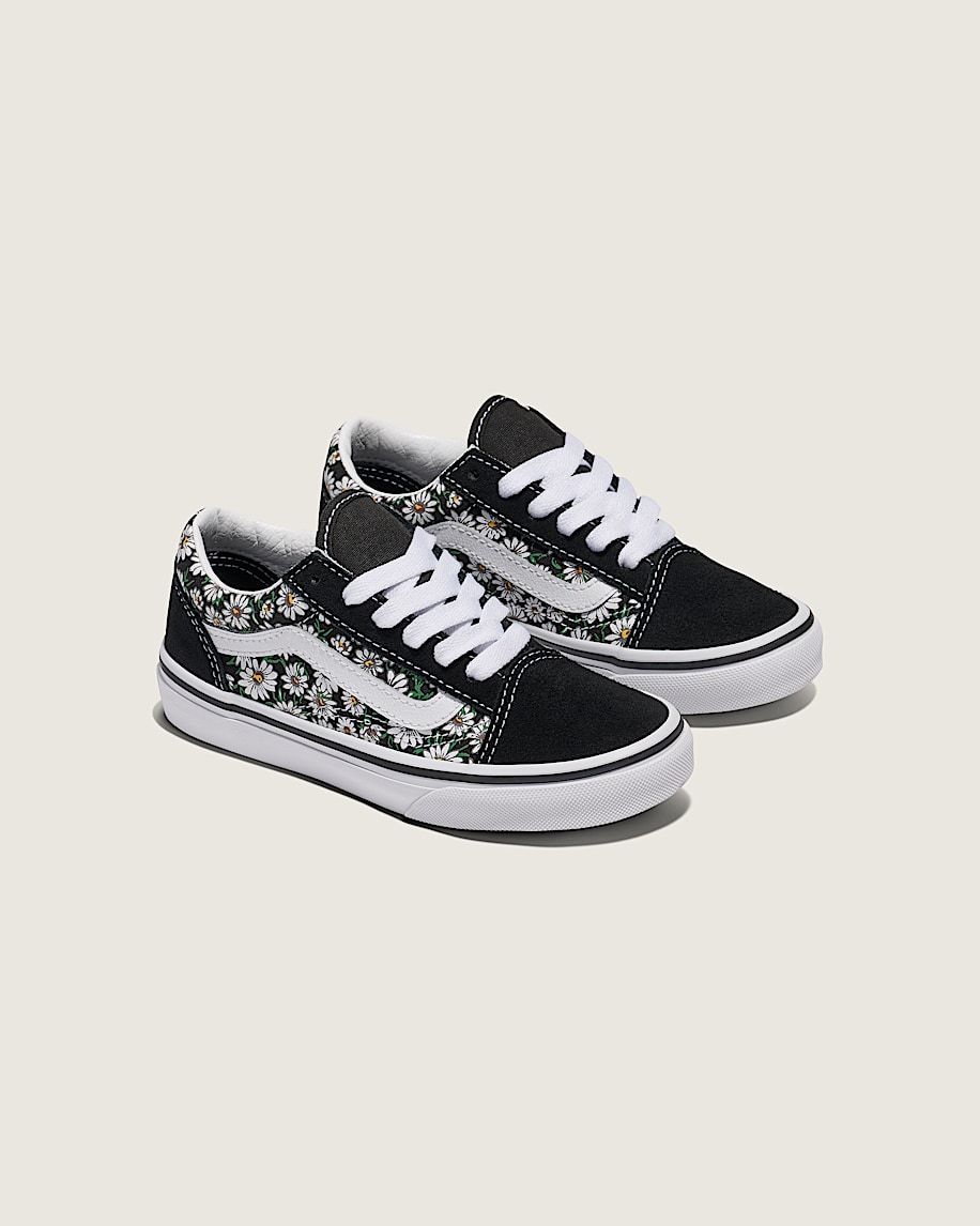 Little Kids Old Skool Shoe VANS Black  True White ALT1