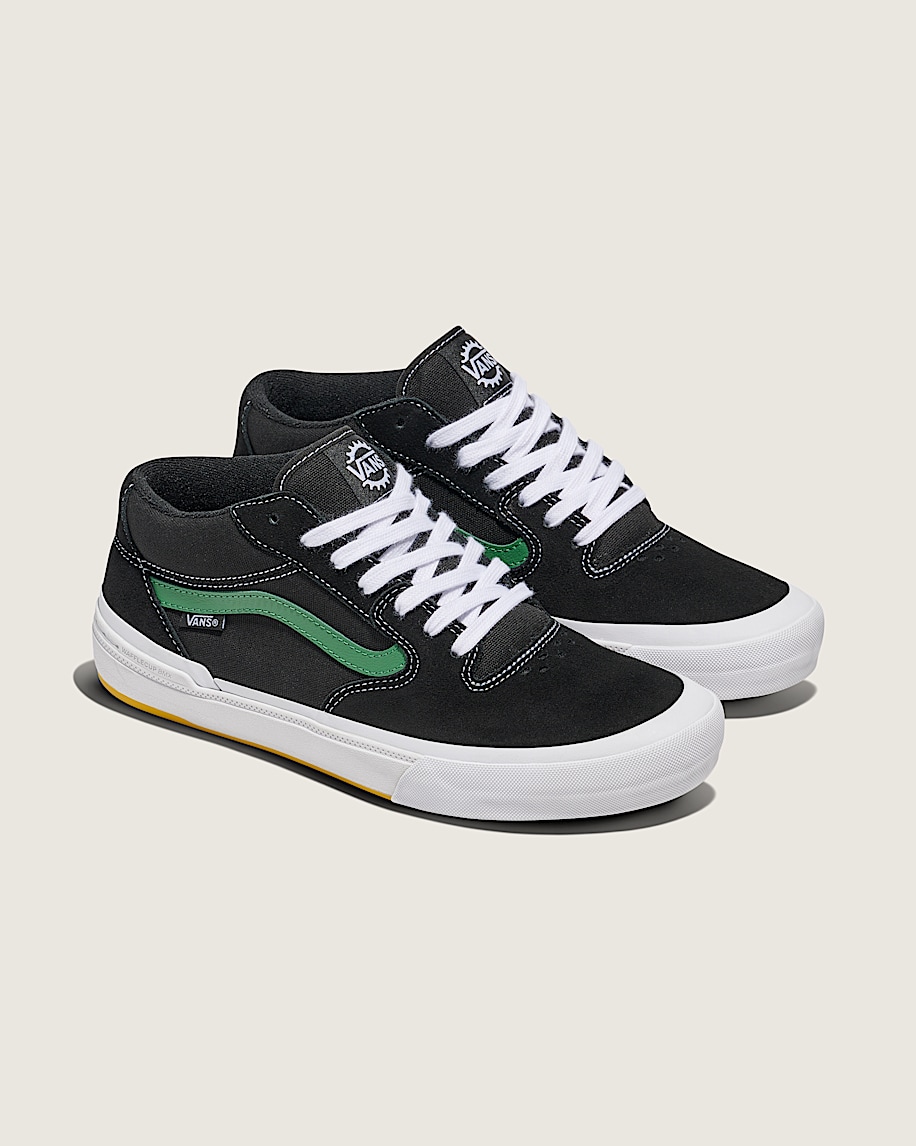 BMX Style 114 Shoe VANS Black  Sport Green ALT1