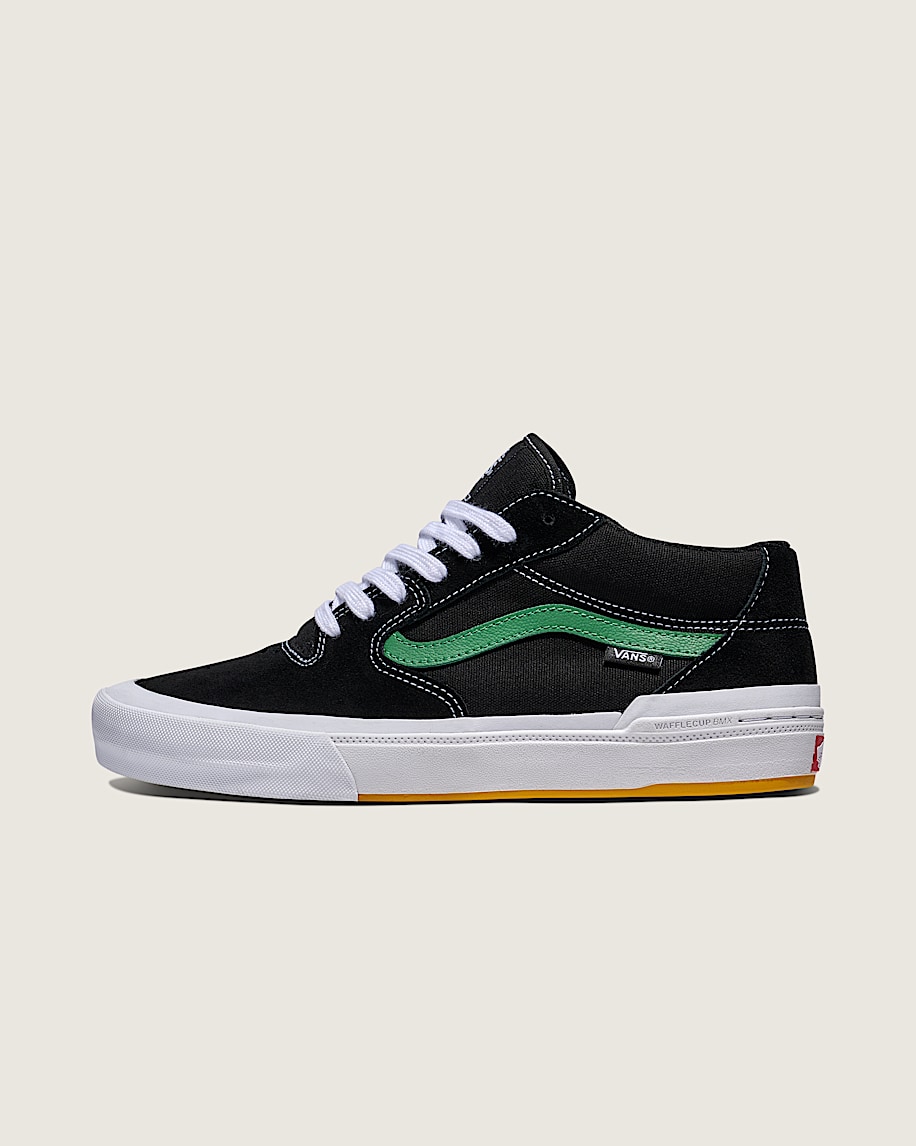 BMX Style 114 Shoe VANS Black  Sport Green HERO