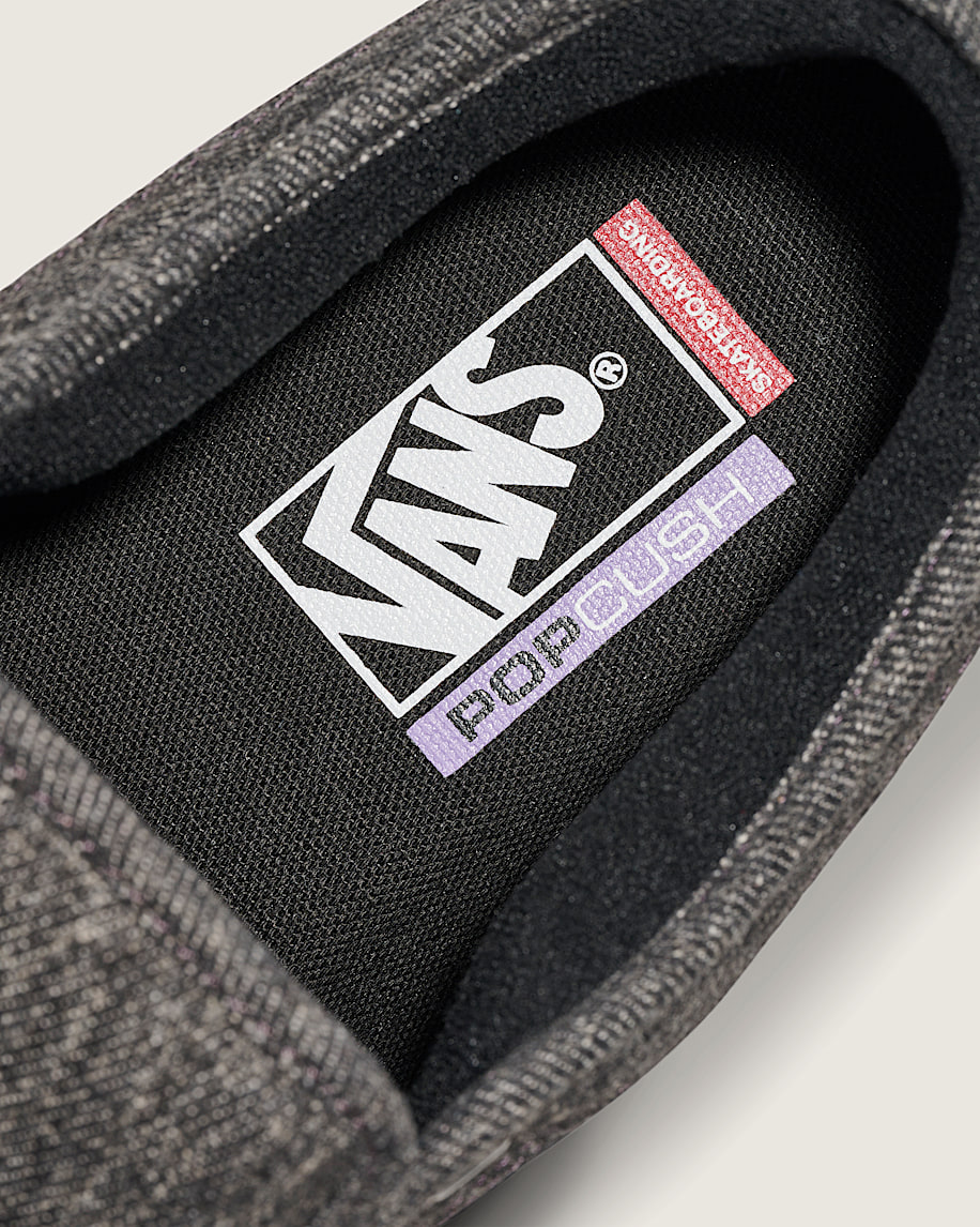 Skate Chukka Low Sidestripe Shoe VANS Charcoal Grey  Black ALT4