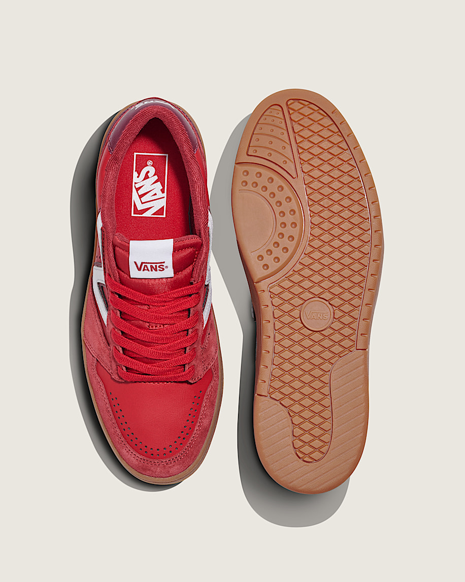 Lowland 2.0 Shoe in Sun-Dried Tomato Red / Gum | Vans