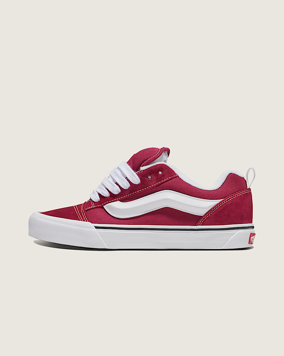 Knu Skool Shoe VANS Rhododendron Red HERO