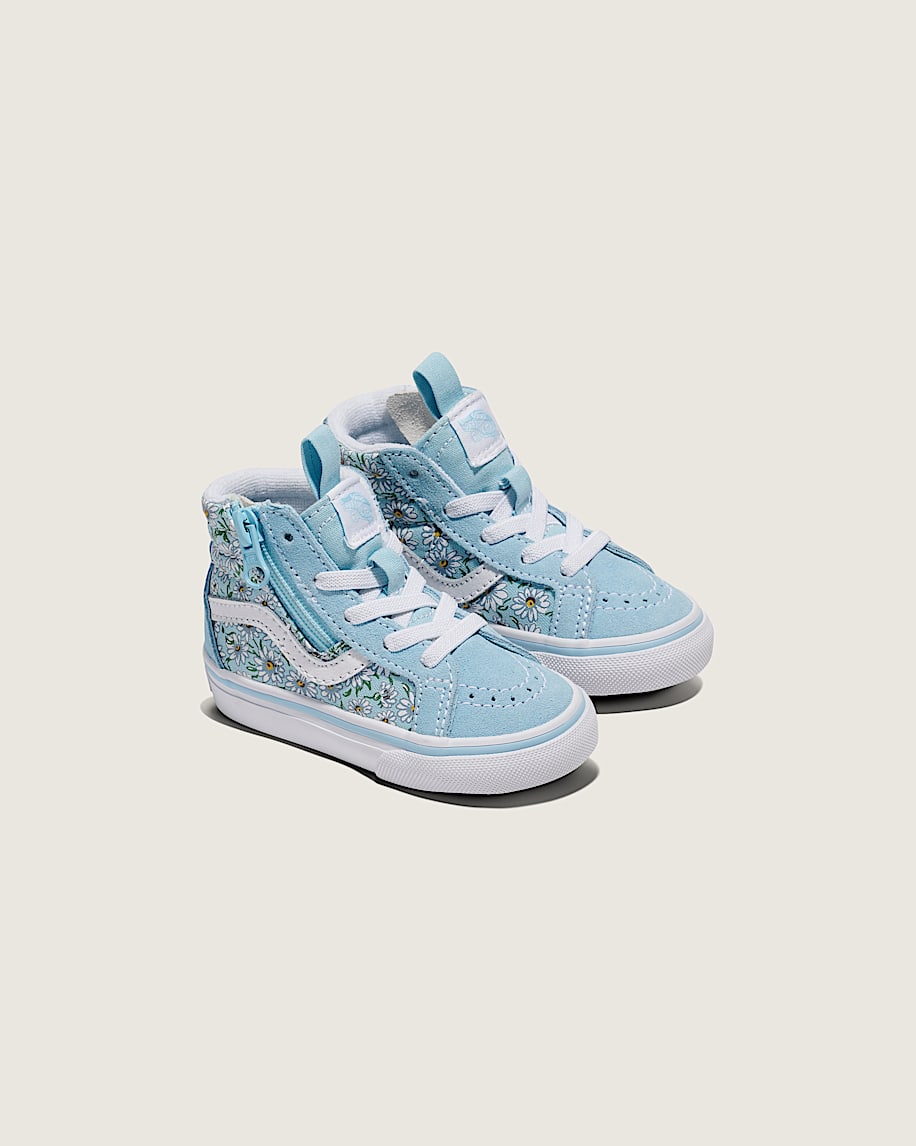 Toddler Sk8-Hi Reissue Side Zip Daisies Shoe - 2
