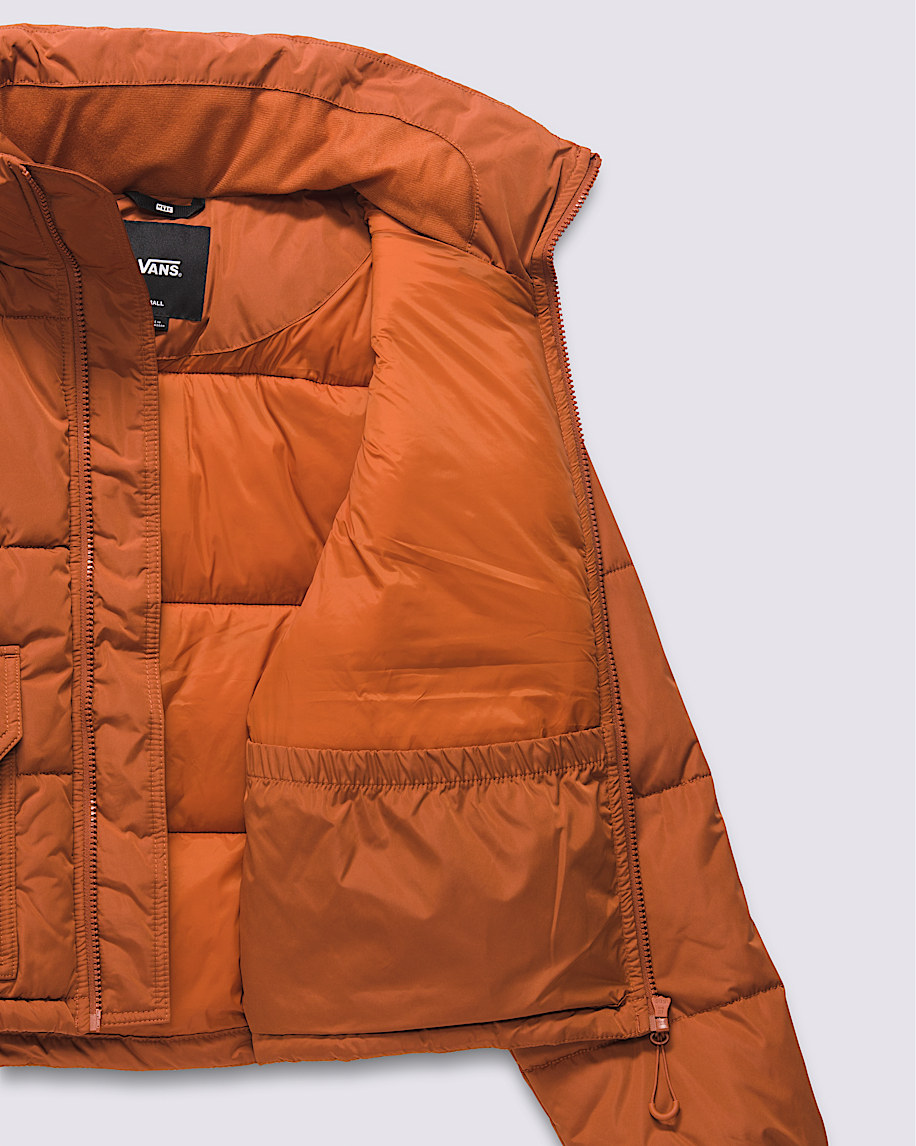 Aubrey Primaloft Puffer Jacket VANS Auburn Orange ALT3