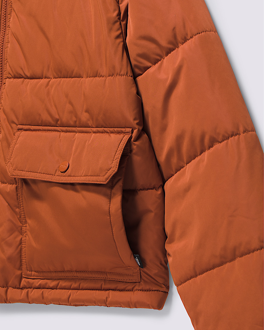 Aubrey Primaloft Puffer Jacket VANS Auburn Orange ALT5