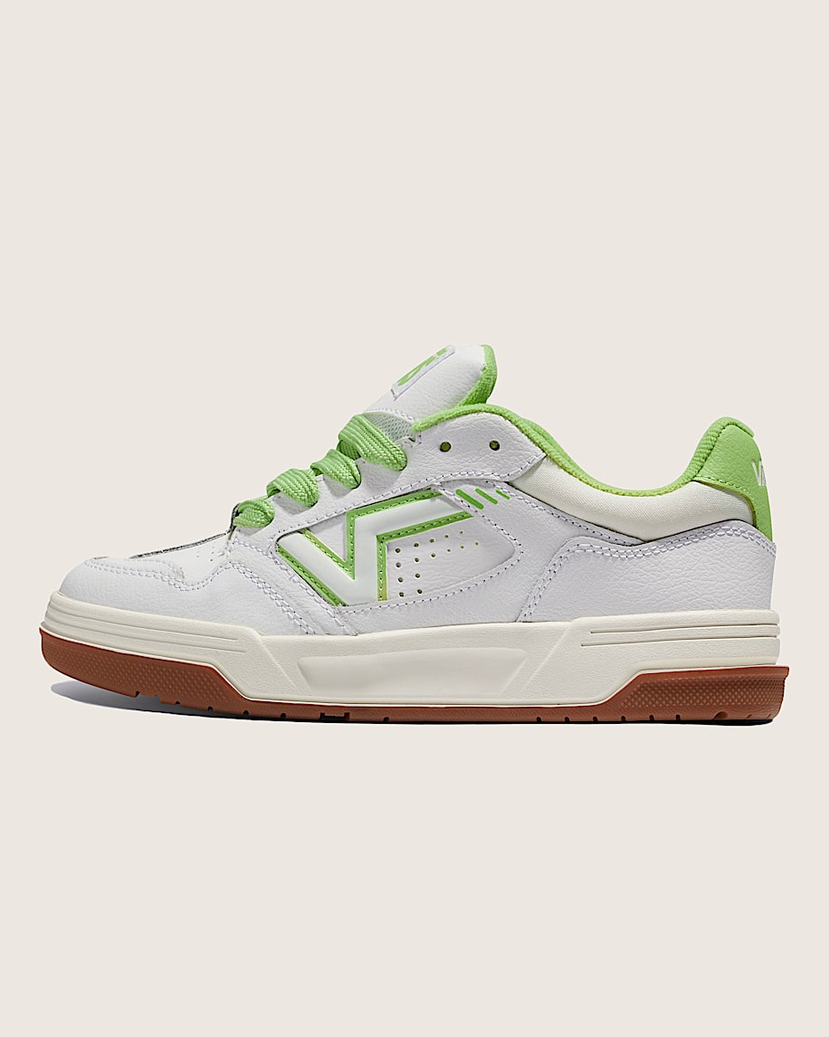 Upland Shoe VANS White  Lime Green HERO