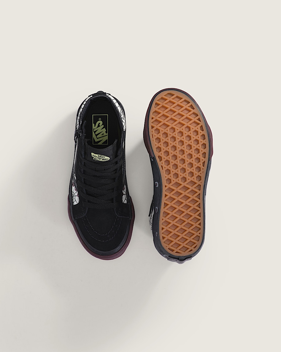 Little Kids Sk8-Hi Side Zip Halloween Shoe - 3