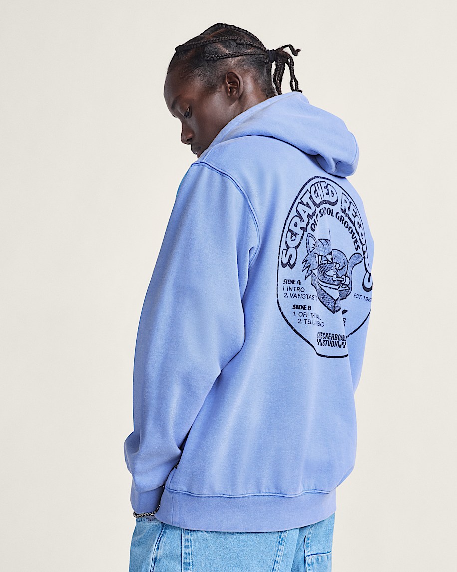 Scratched Records Pullover Hoodie - 3