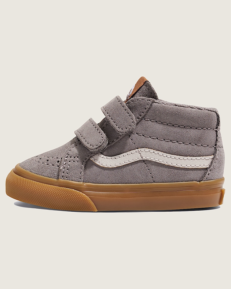 Toddler Sk8Mid Reissue V Gum Shoe VANS Grey  Gum HERO