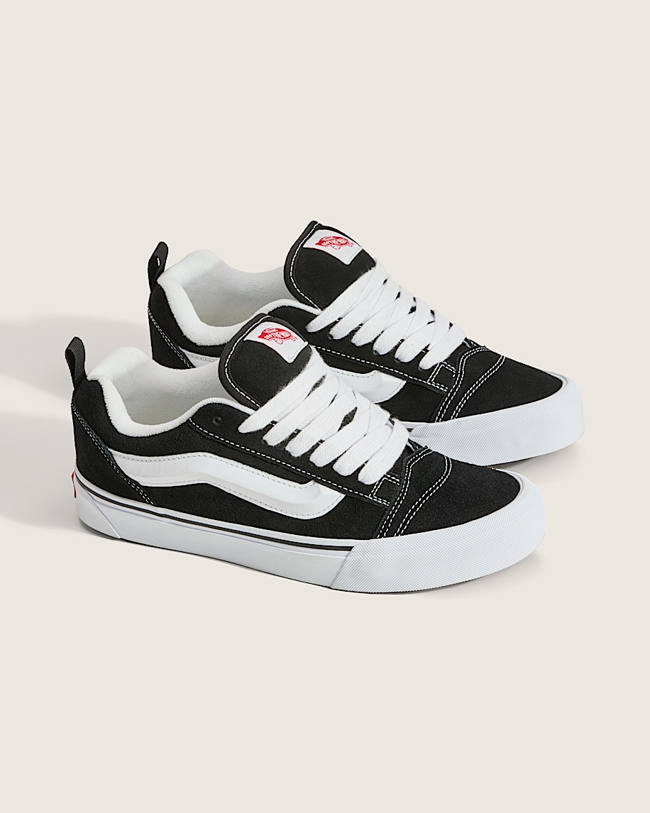 Knu Skool Shoe VANS Black  True White ALT3