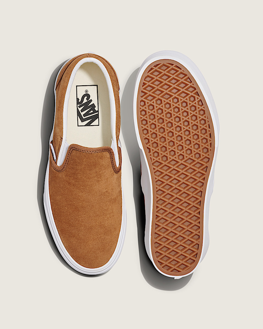 Classic SlipOn Platform Shoe VANS Chipmunk Brown ALT2