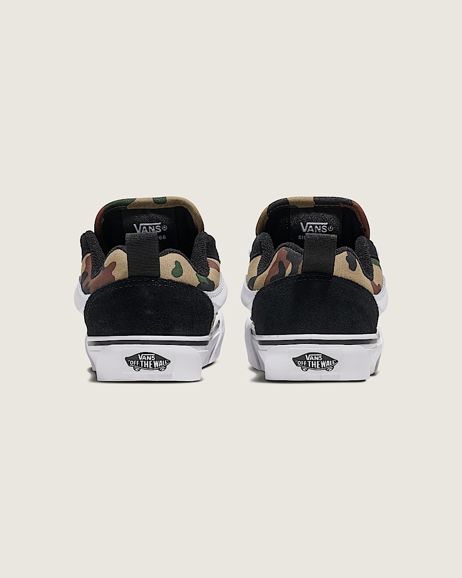 Little Kids Knu Skool Shoe VANS Camo Jungle Green ALT3