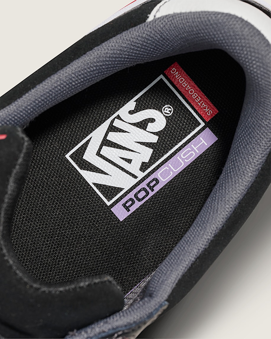 Skate 2 Wayvee Shoe VANS Black  White  Red ALT4