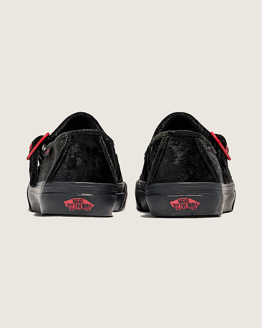Mary Jane Shoe VANS Black  Red ALT3
