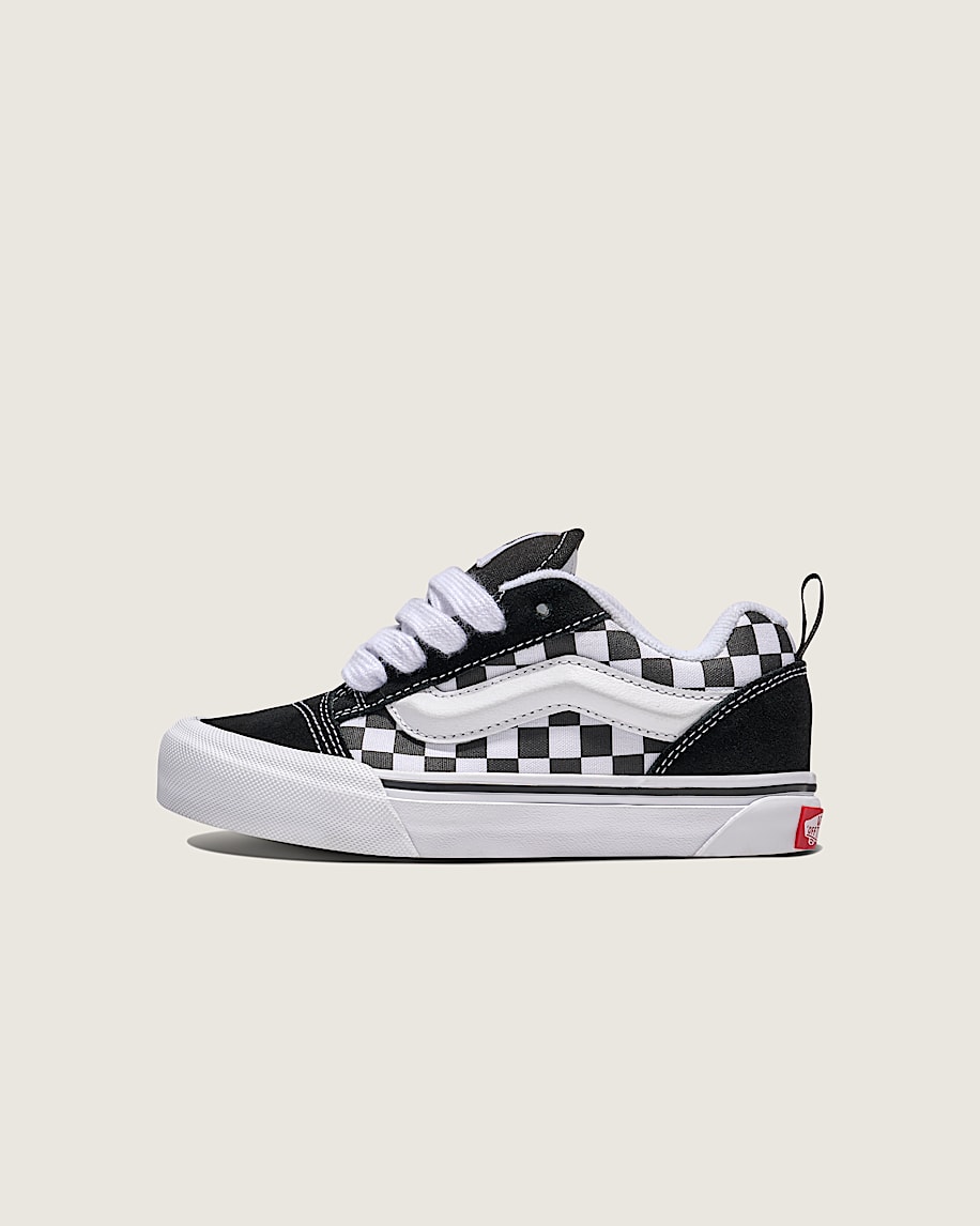 Big Kids Knu Skool Checkerboard Shoe - 1