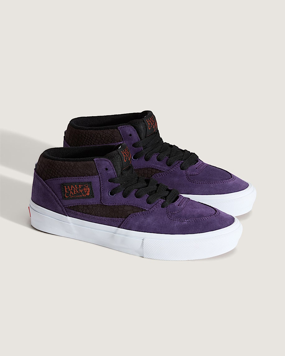 Skate Half Cab Shoe VANS Croc Grape Purple ALT1