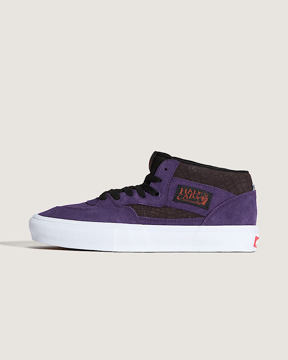 Skate Half Cab Shoe in Croc Grape Purple | Vans