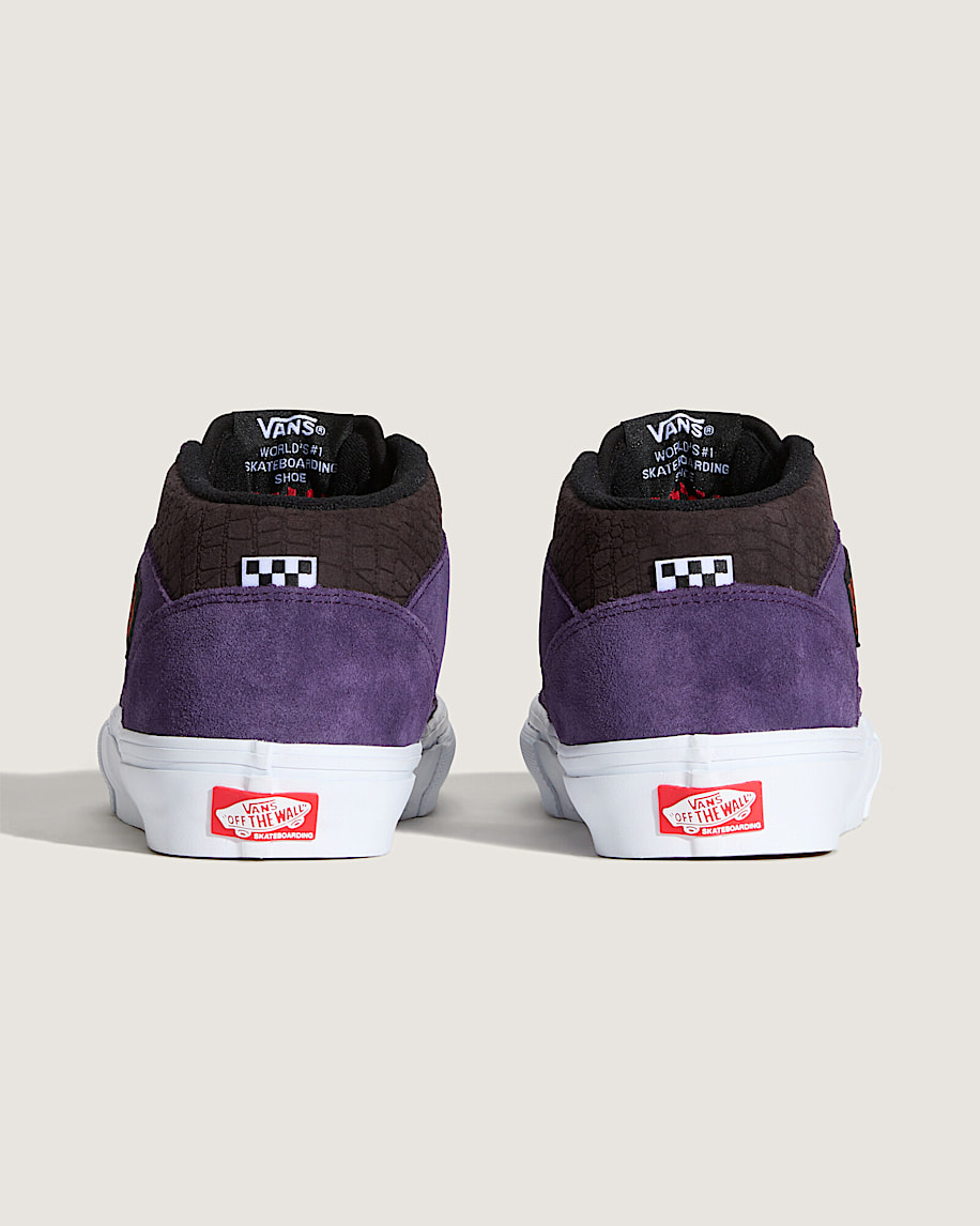 Skate Half Cab Shoe VANS Croc Grape Purple ALT3