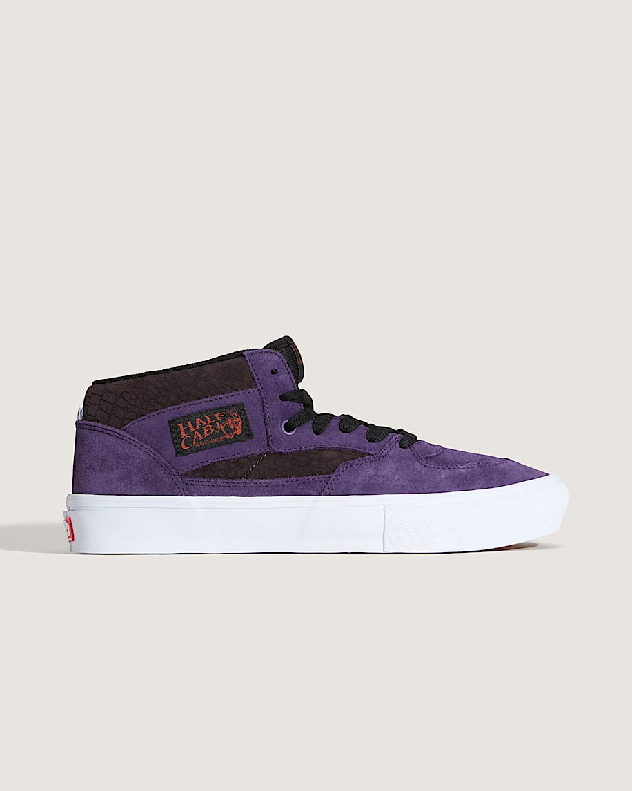 Skate Half Cab Shoe VANS Croc Grape Purple ALT4