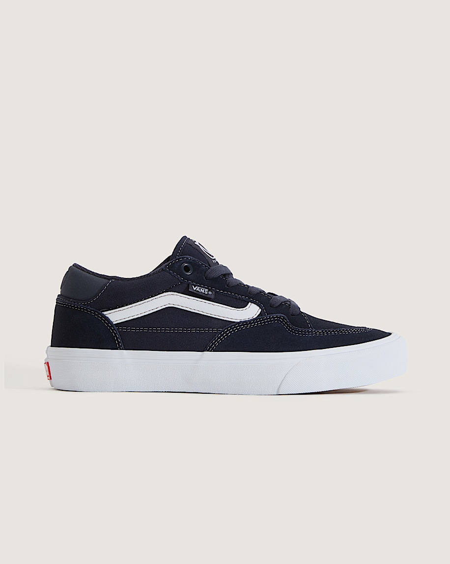 Skate Rowan Shoe VANS Navy Blue  White ALT4
