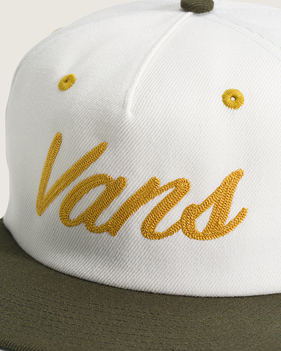 Gotsie Snapback Hat VANS Dried Kelp Green ALT1