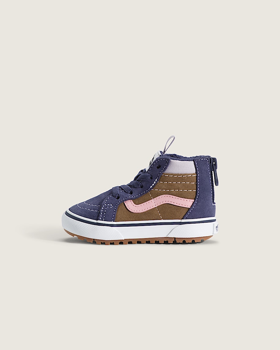 Toddler Sk8-Hi Zip Water Resistant Shoe in Vintage Gothic