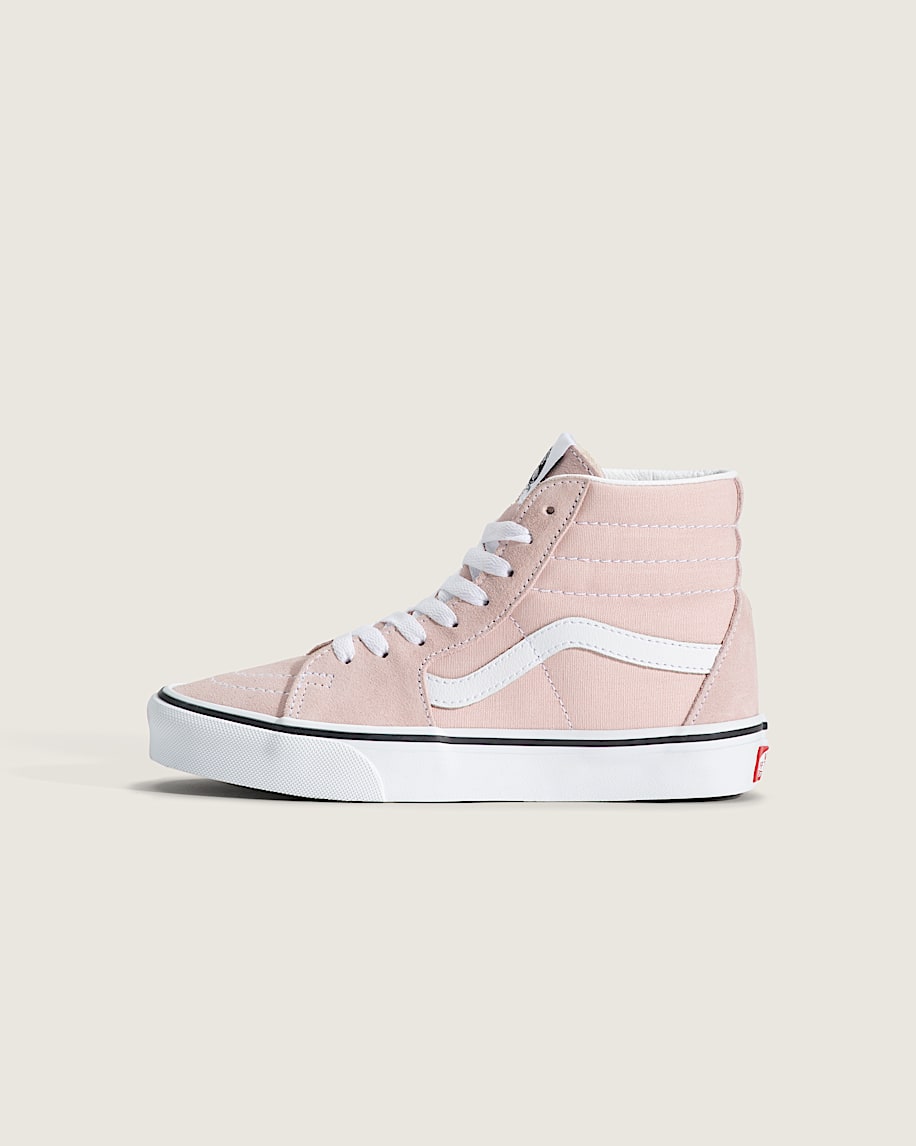 Big Kids SK8Hi Shoe VANS Sepia Rose Pink HERO