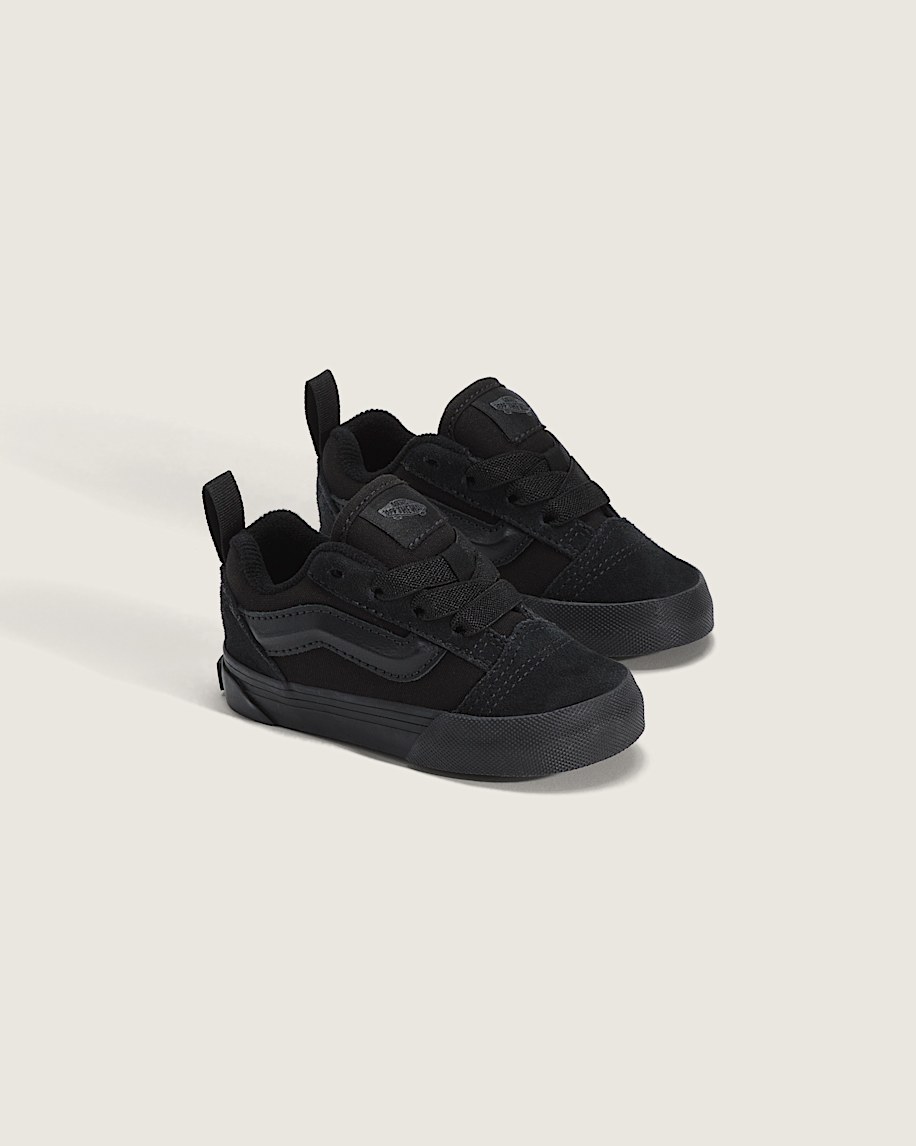Toddler Knu Skool Shoe VANS Triple Black ALT1