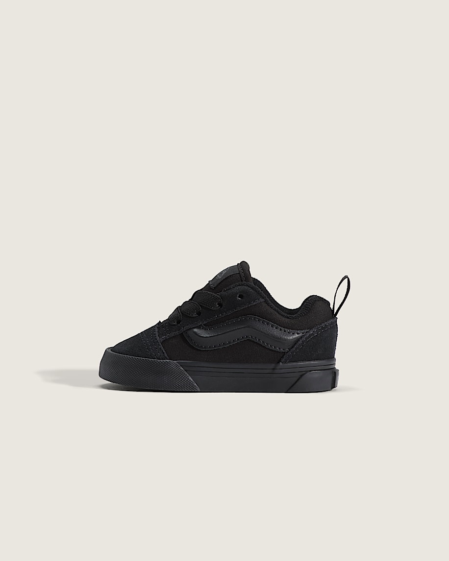 Toddler Knu Skool Shoe VANS Triple Black HERO