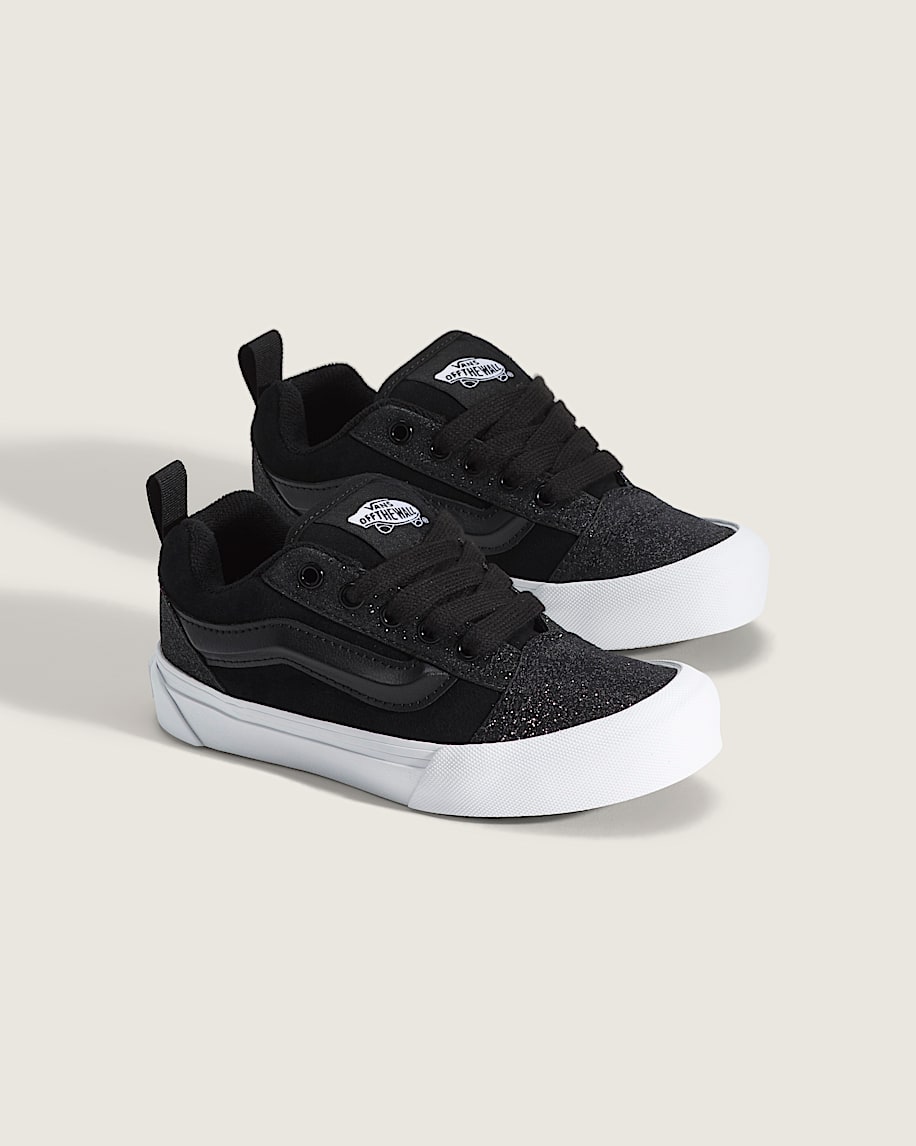 Little Kids Knu Skool Shoe VANS Dazzled Black ALT1