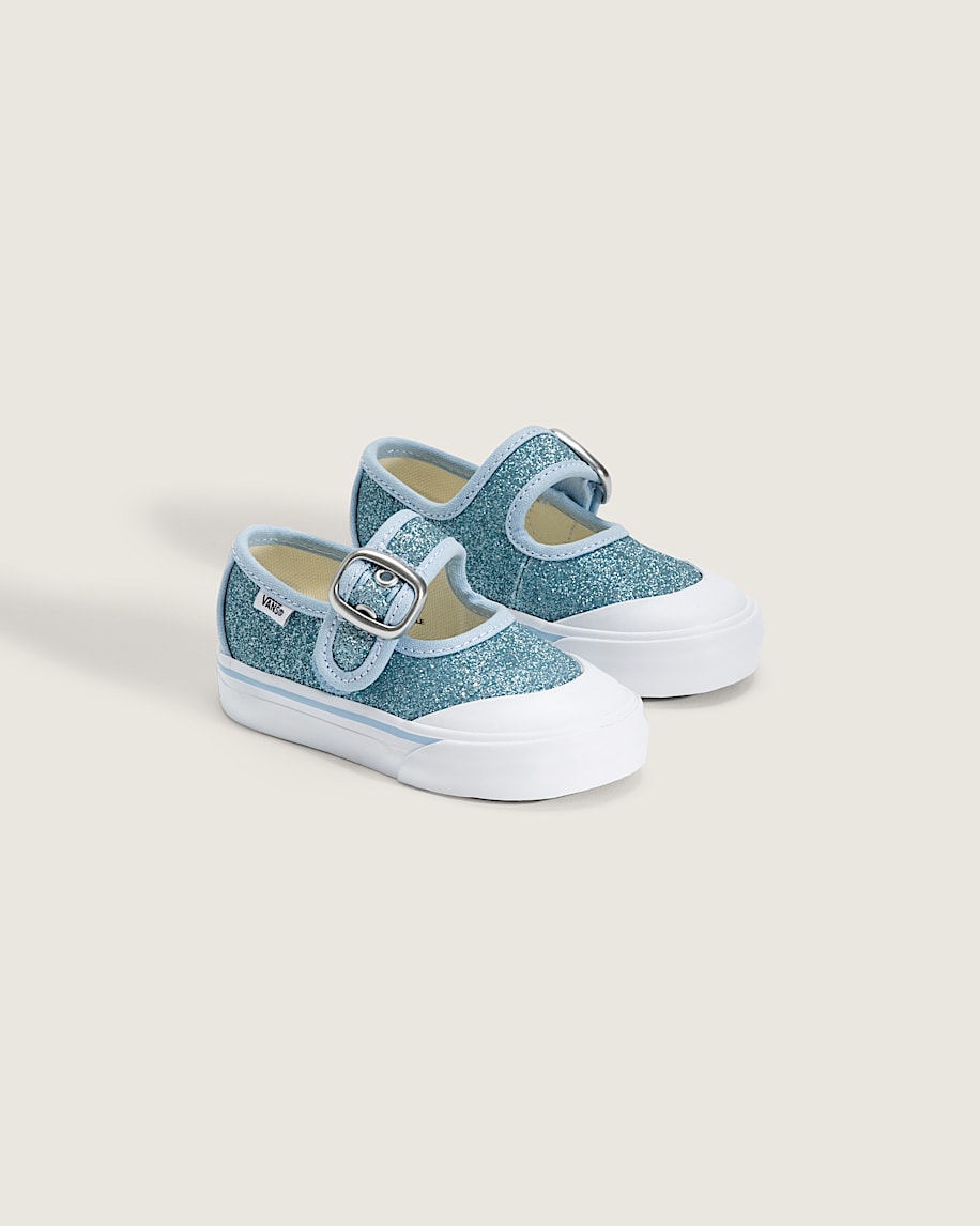 Toddler Mary Jane Shoe VANS Glitter Cloud Blue ALT1