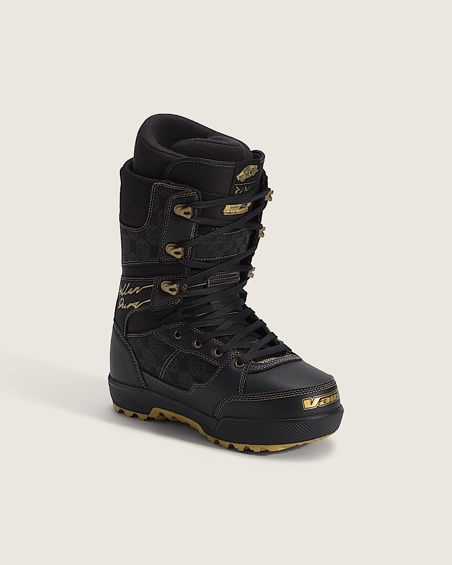 Invado Pro X Rene Rinnekangas Snowboard Boot VANS Black  Gold Yellow ALT2