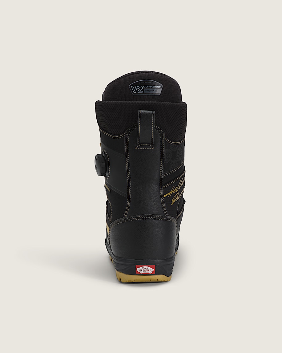 Invado Pro X Rene Rinnekangas Snowboard Boot VANS Black  Gold Yellow ALT4