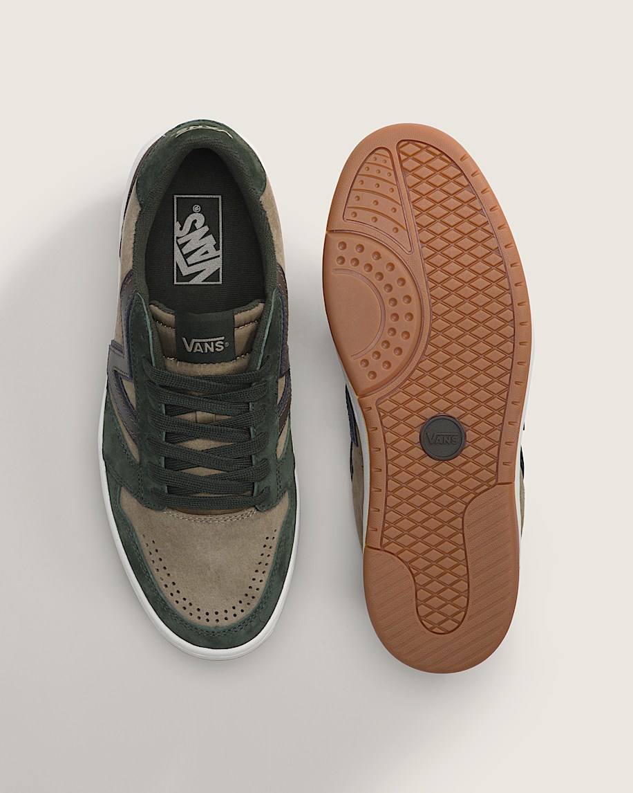 Lowland 20 Shoe VANS Green  Brown ALT2