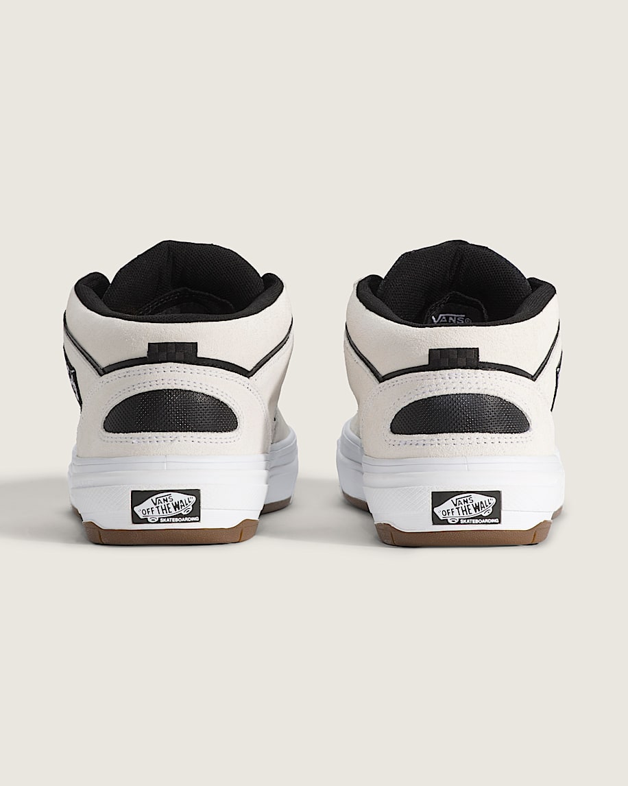 Skate Half Cab Wafflecup Shoe VANS White  Black ALT3