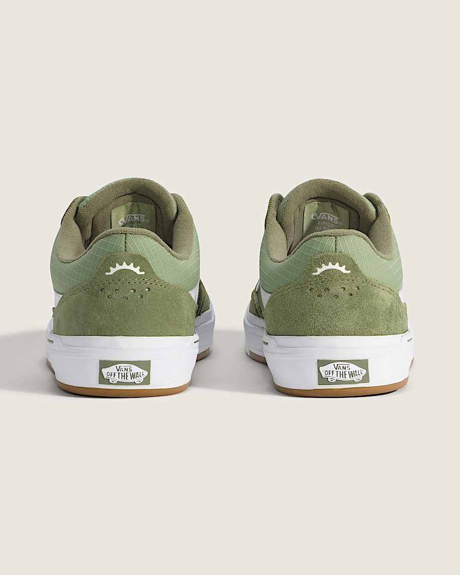 BMX Proof Wafflecup Shoe VANS Olive Green  White ALT3